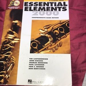 ESSENTIAL ELEMENTS 2000 Bb Clarinet book 1